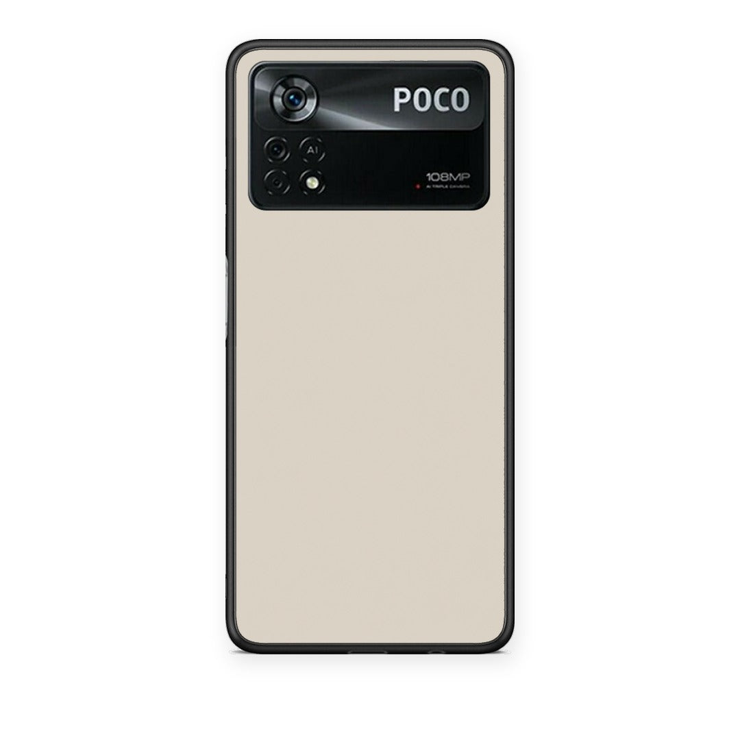 Θήκη Xiaomi Poco X4 Pro 5G Ivory Beige από τη Smartfits με σχέδιο στο πίσω μέρος και μαύρο περίβλημα | Xiaomi Poco X4 Pro 5G Ivory Beige case with colorful back and black bezels