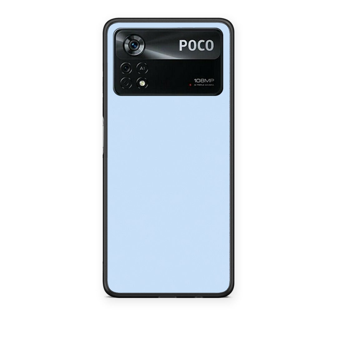 Θήκη Xiaomi Poco X4 Pro 5G Powder Blue από τη Smartfits με σχέδιο στο πίσω μέρος και μαύρο περίβλημα | Xiaomi Poco X4 Pro 5G Powder Blue case with colorful back and black bezels