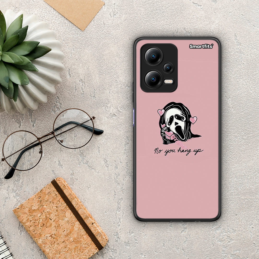 Θήκη Xiaomi Redmi Note 12 5G Halloween Hang Up από τη Smartfits με σχέδιο στο πίσω μέρος και μαύρο περίβλημα | Xiaomi Redmi Note 12 5G Halloween Hang Up Case with Colorful Back and Black Bezels