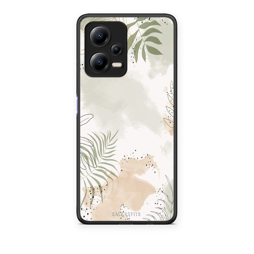 Θήκη Xiaomi Redmi Note 12 5G Nude Plants από τη Smartfits με σχέδιο στο πίσω μέρος και μαύρο περίβλημα | Xiaomi Redmi Note 12 5G Nude Plants case with colorful back and black bezels