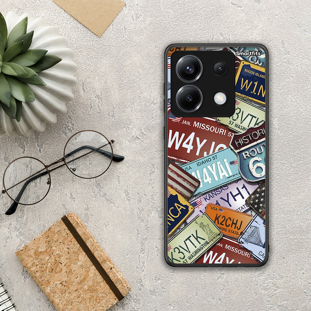 Car Plates - Xiaomi Poco X6 θήκη