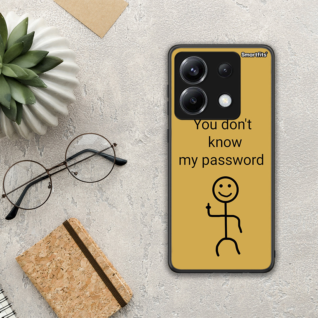 My Password - Xiaomi Poco X6 θήκη