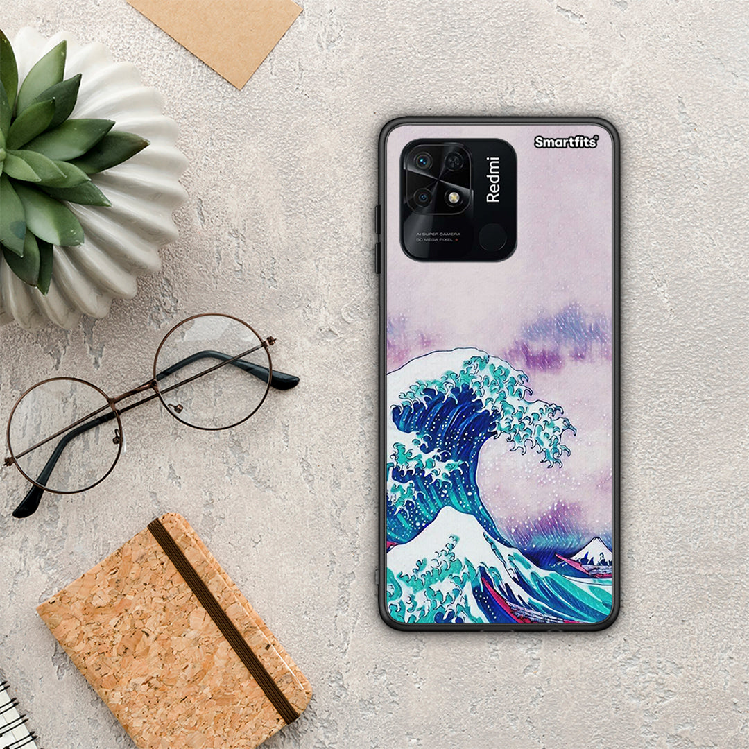 Blue Waves - Xiaomi Redmi 10C θήκη
