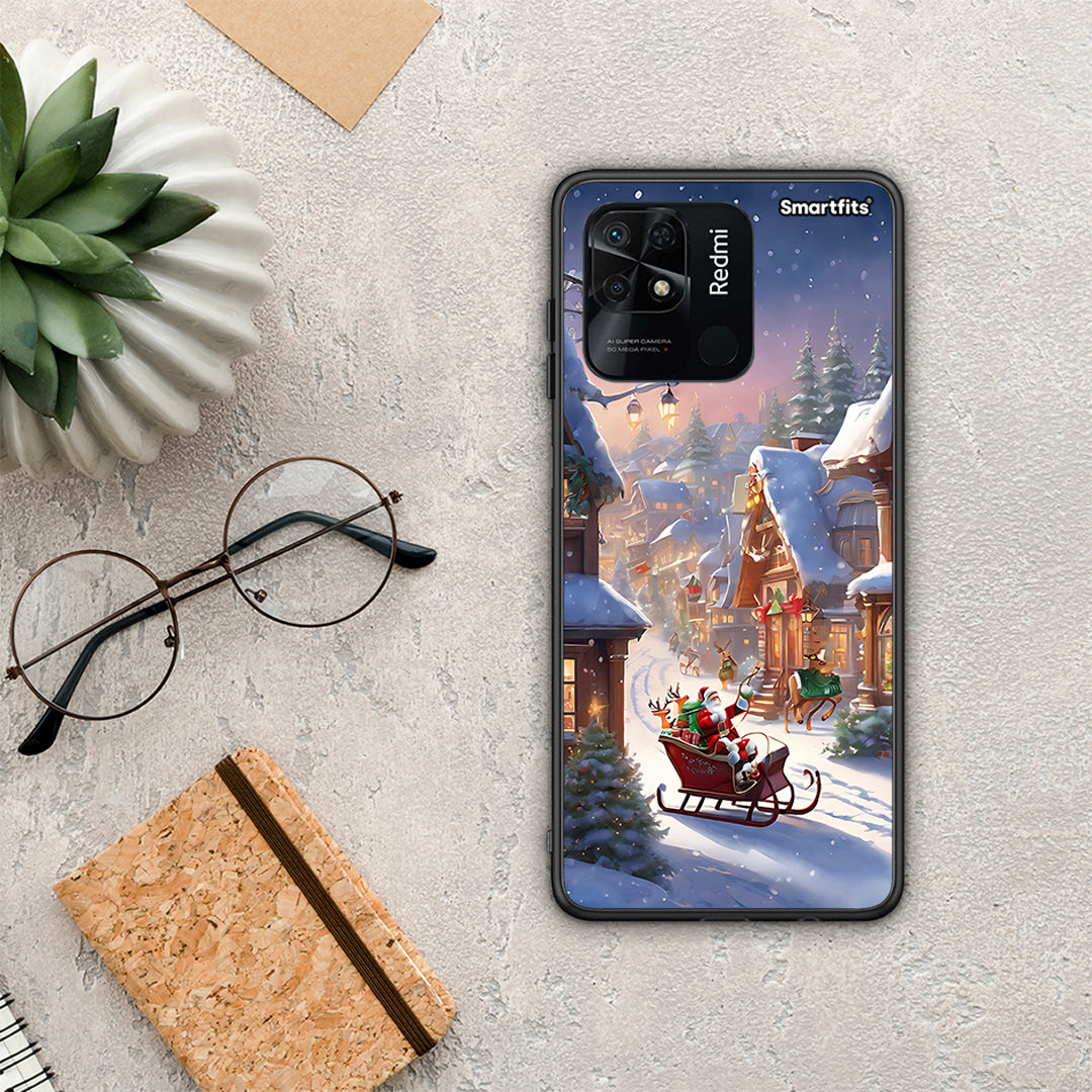 Christmas Snow - Xiaomi Redmi 10C θήκη