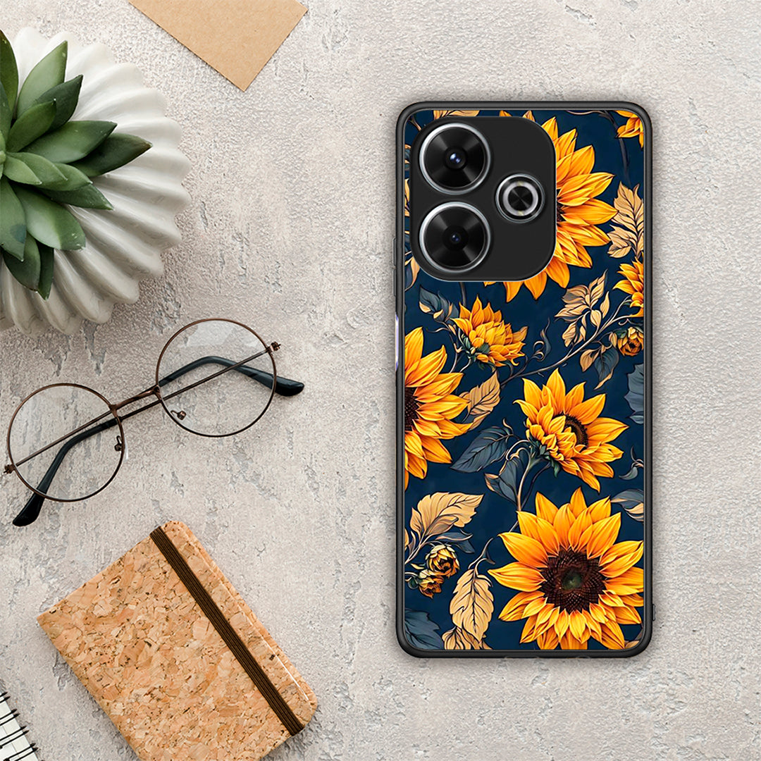 Autumn Sunflowers - Xiaomi Redmi 13 θήκη