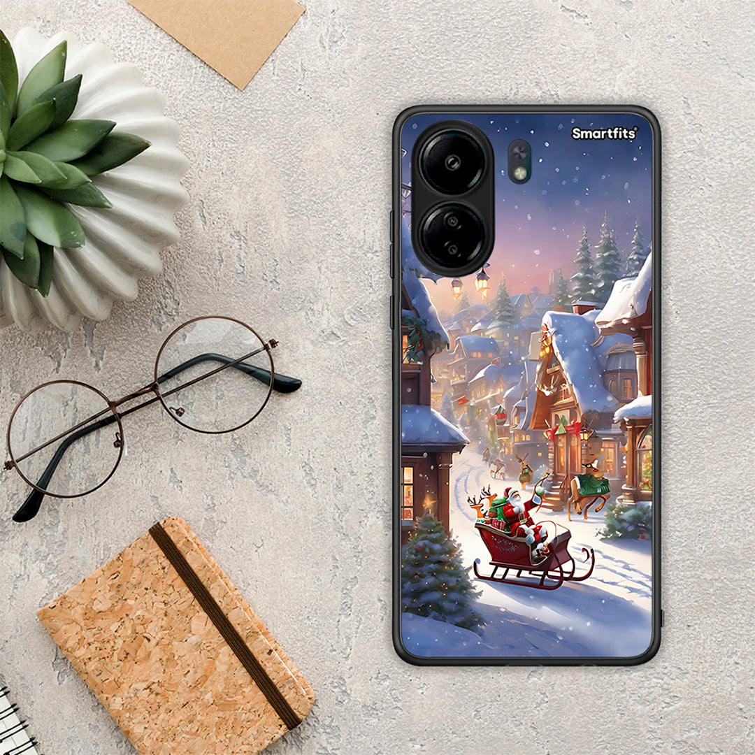 Christmas Snow - Xiaomi Poco C65 θήκη