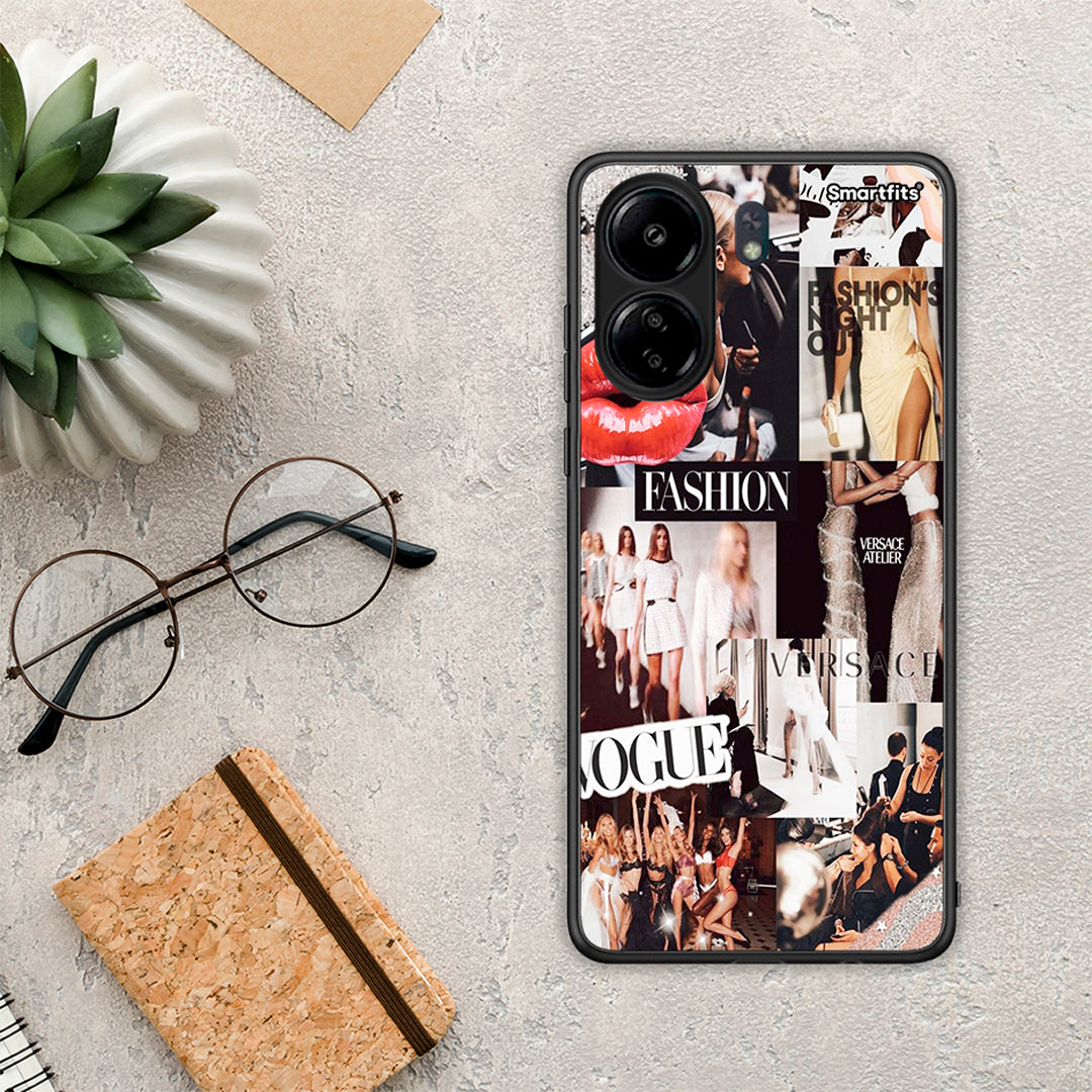 Collage Fashion - Xiaomi Poco C65 θήκη