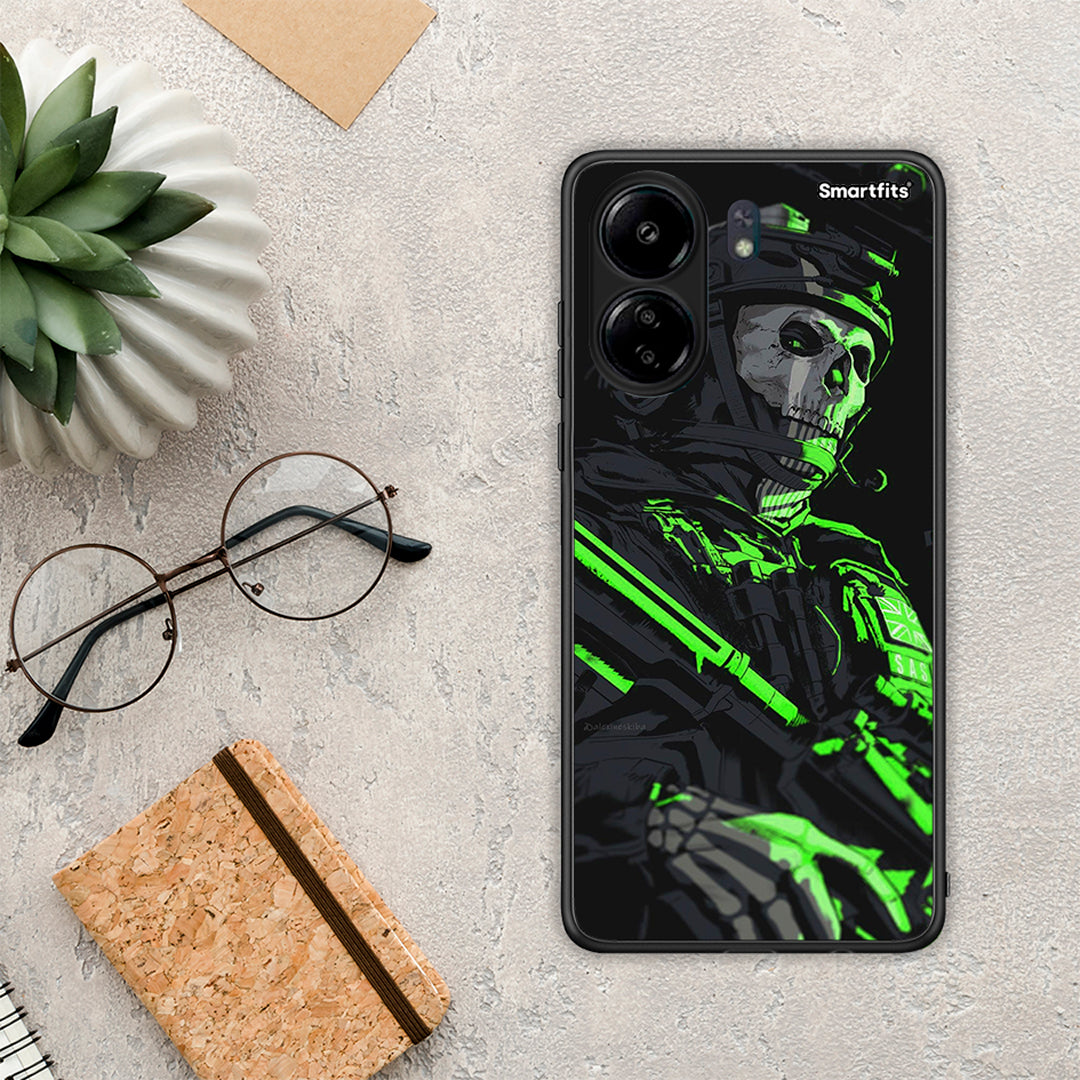 Green Soldier - Xiaomi Poco C65 θήκη