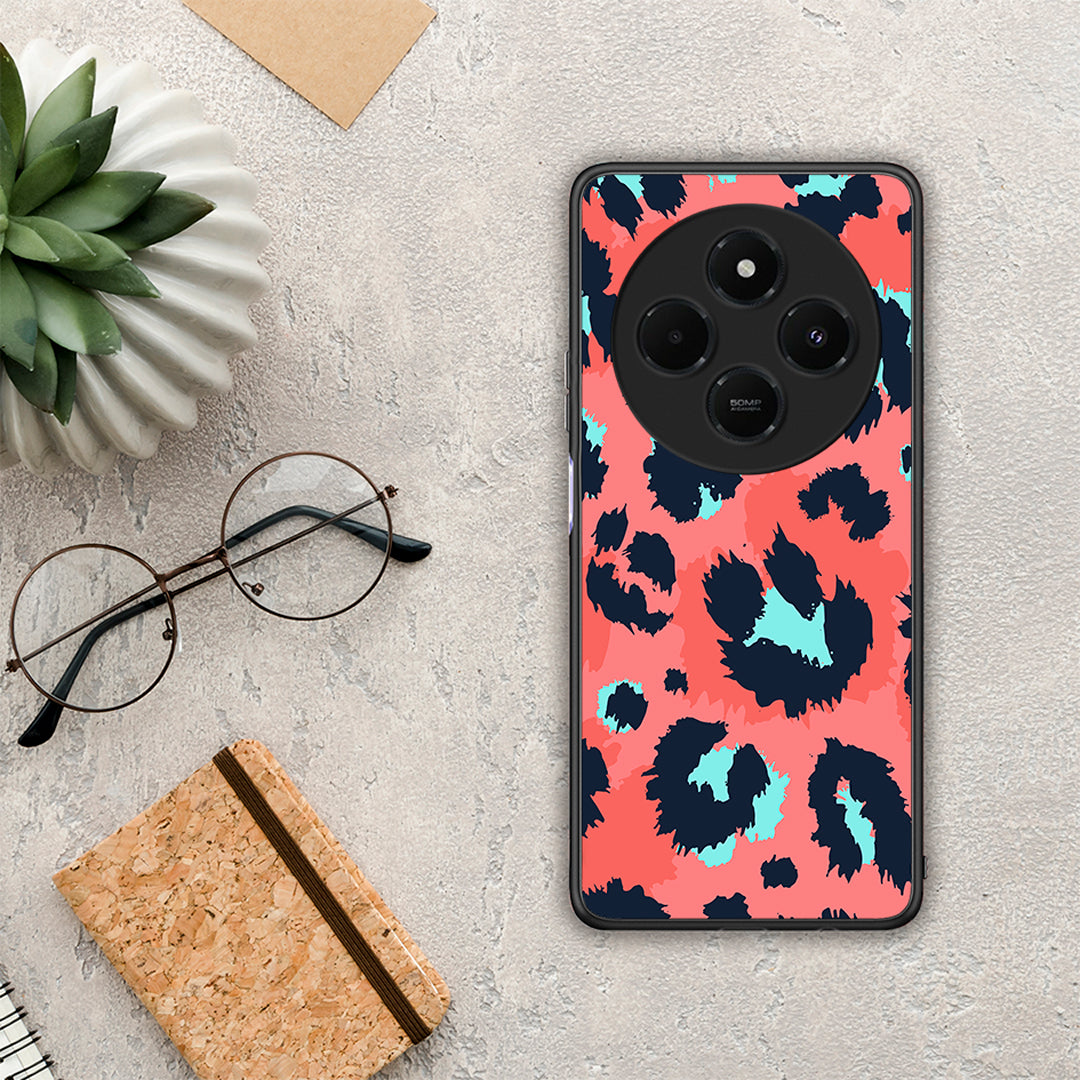 Animal Pink Leopard - Xiaomi Redmi 14C NFC / A3 Pro / Poco 75 4G / 5G θήκη