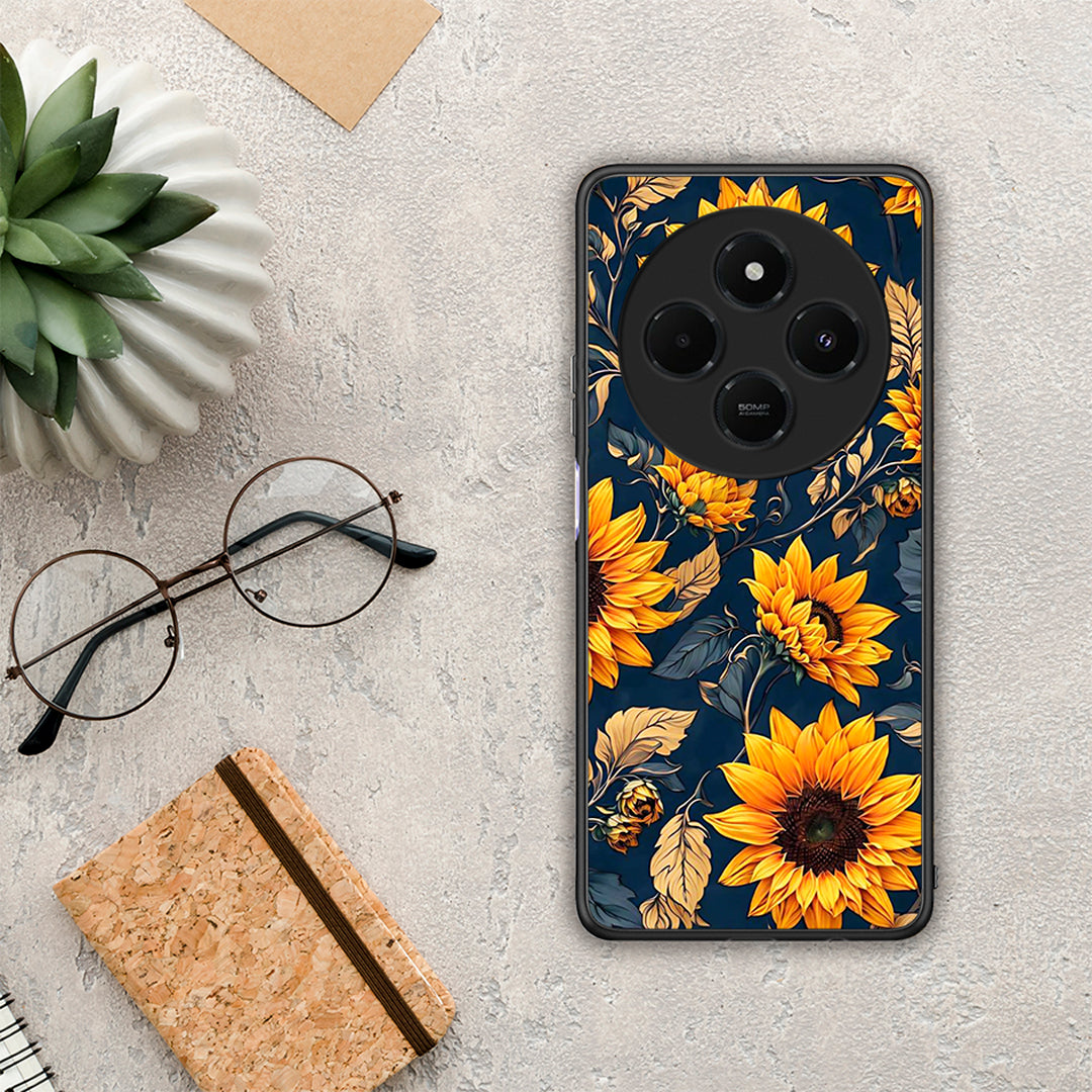 Autumn Sunflowers - Xiaomi Redmi 14C NFC / A3 Pro / Poco 75 4G / 5G θήκη
