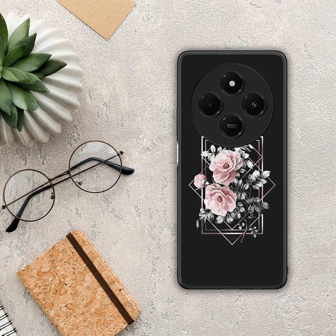 Flower Frame - Xiaomi Redmi 14C NFC / A3 Pro / Poco 75 4G / 5G θήκη