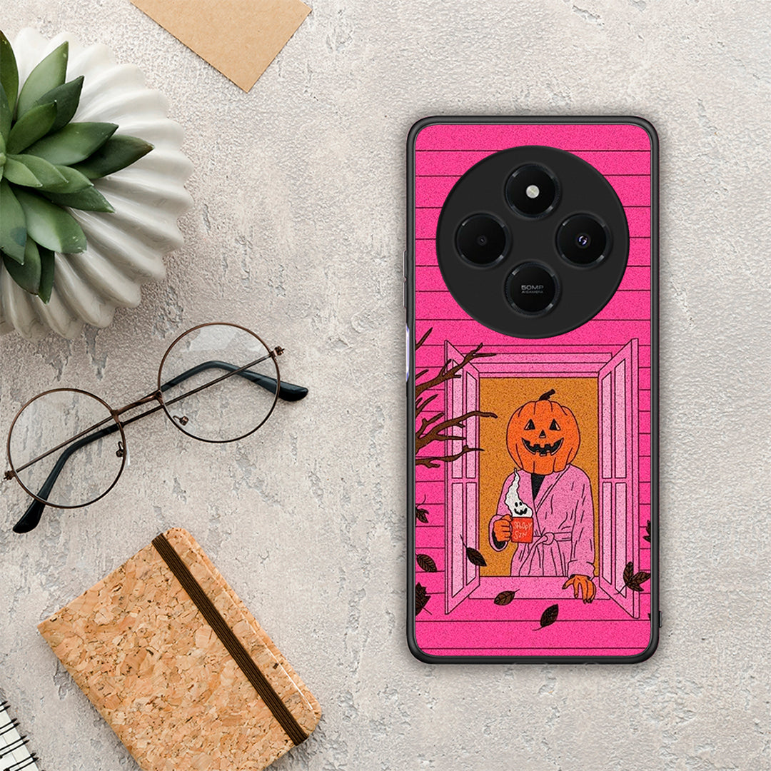 Halloween Pumpkin Lady - Xiaomi Redmi 14C NFC / A3 Pro / Poco 75 4G / 5G θήκη