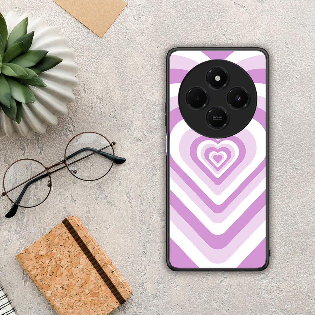 Lilac Hearts - Xiaomi Redmi 14C NFC / A3 Pro / Poco 75 4G / 5G θήκη