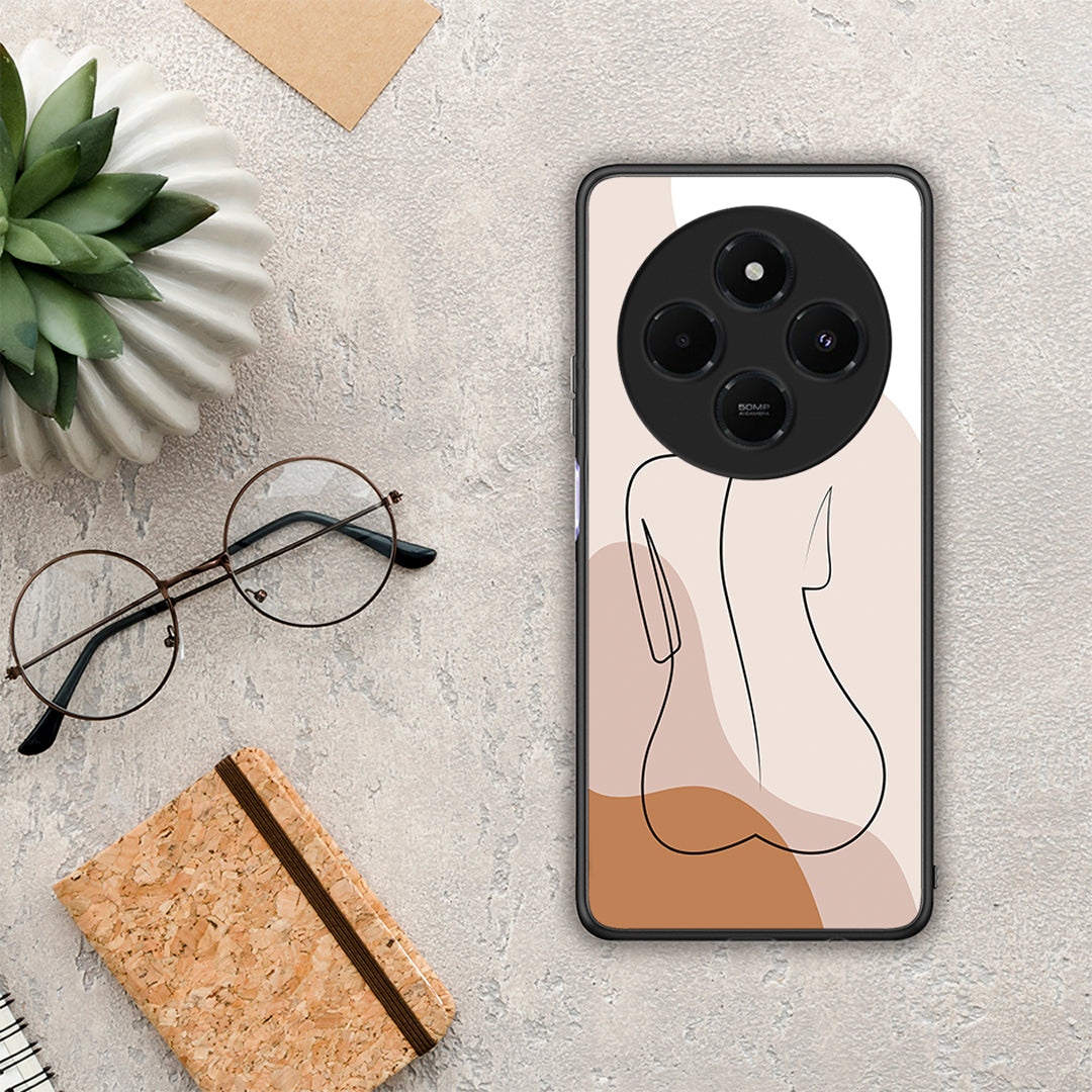 LineArt Woman - Xiaomi Redmi 14C NFC / A3 Pro / Poco 75 4G / 5G θήκη