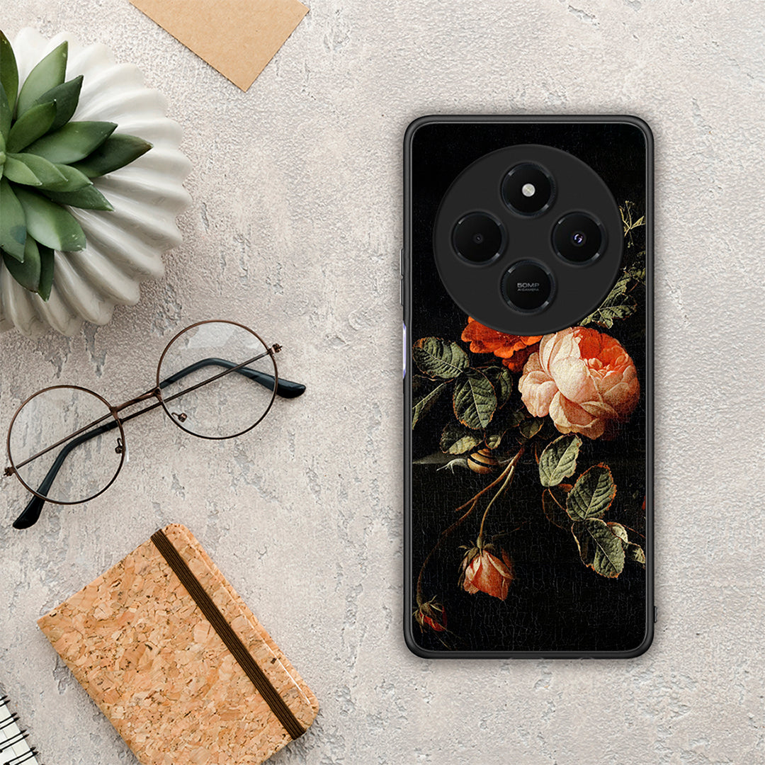 Vintage Roses - Xiaomi Redmi 14C NFC / A3 Pro / Poco 75 4G / 5G θήκη
