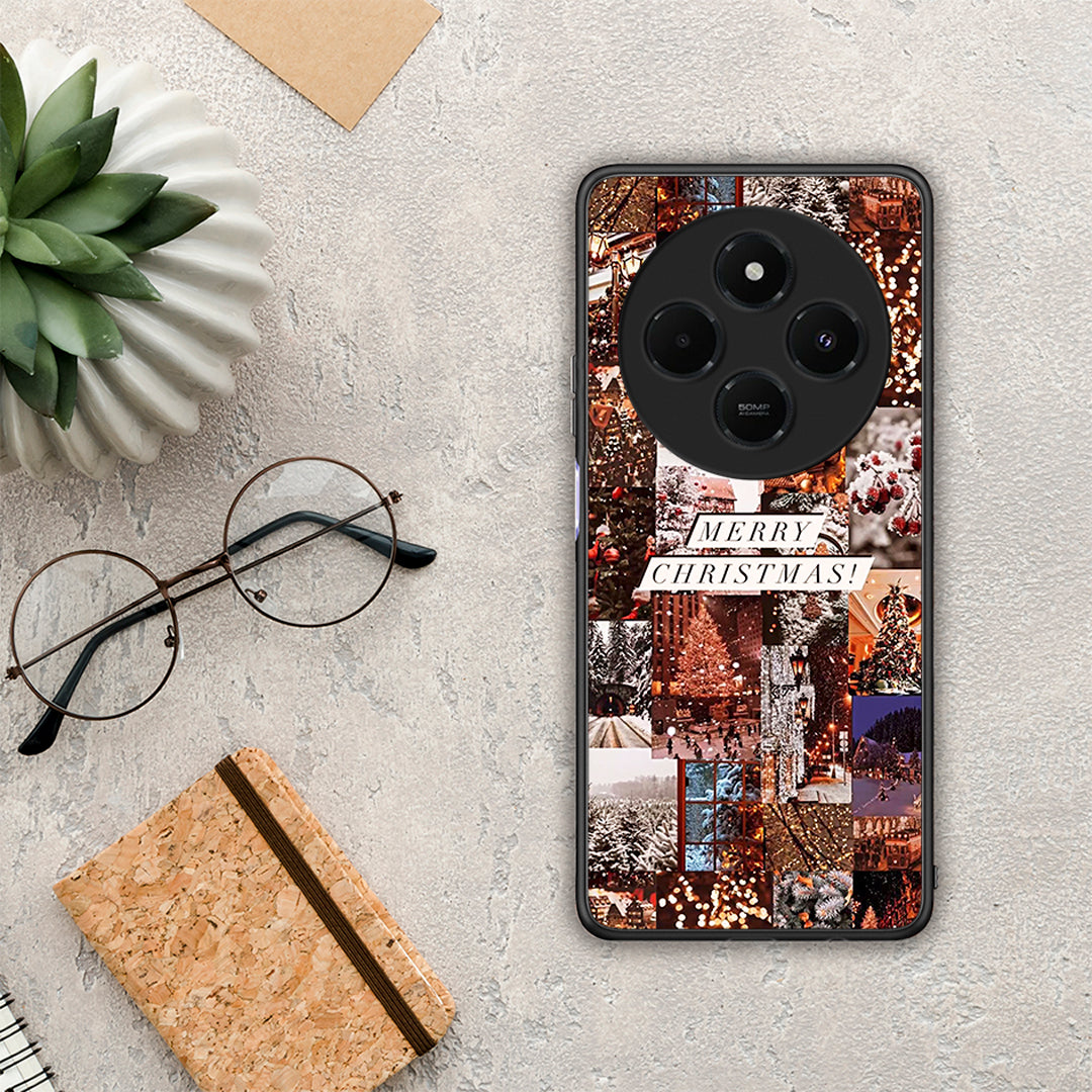 Xmas Collage - Xiaomi Redmi 14C NFC / A3 Pro / Poco 75 4G / 5G θήκη