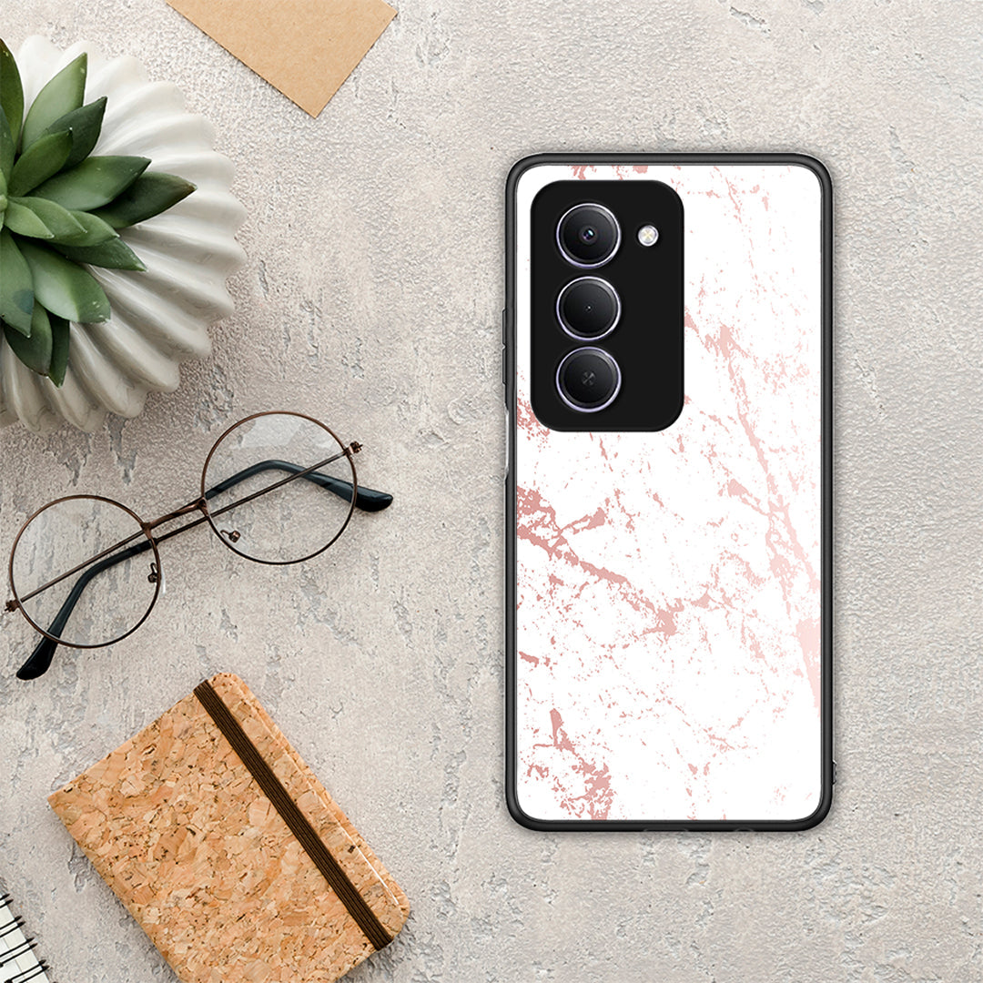 Marble Pink Splash - Xiaomi Redmi 15 θήκη