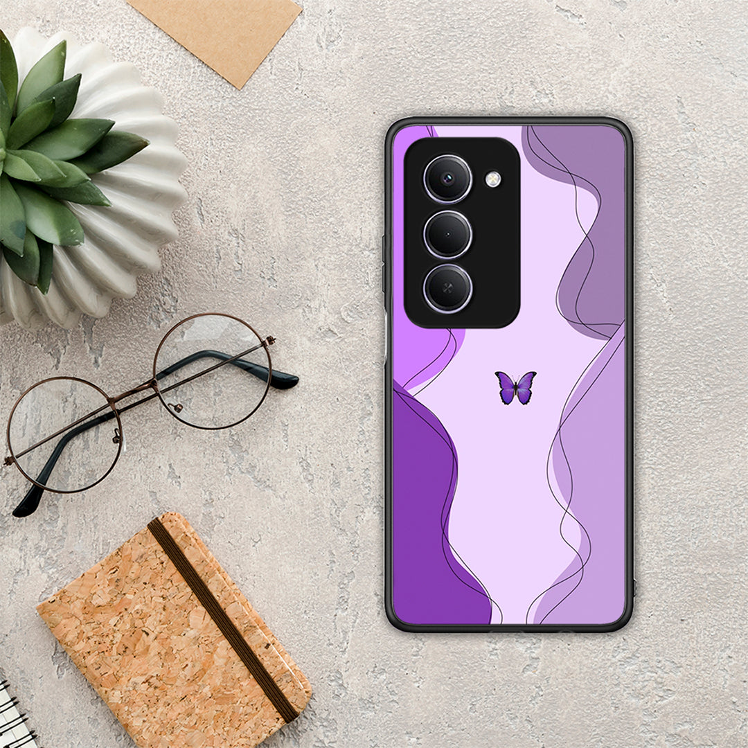 Purple Mariposa - Xiaomi Redmi 15 θήκη