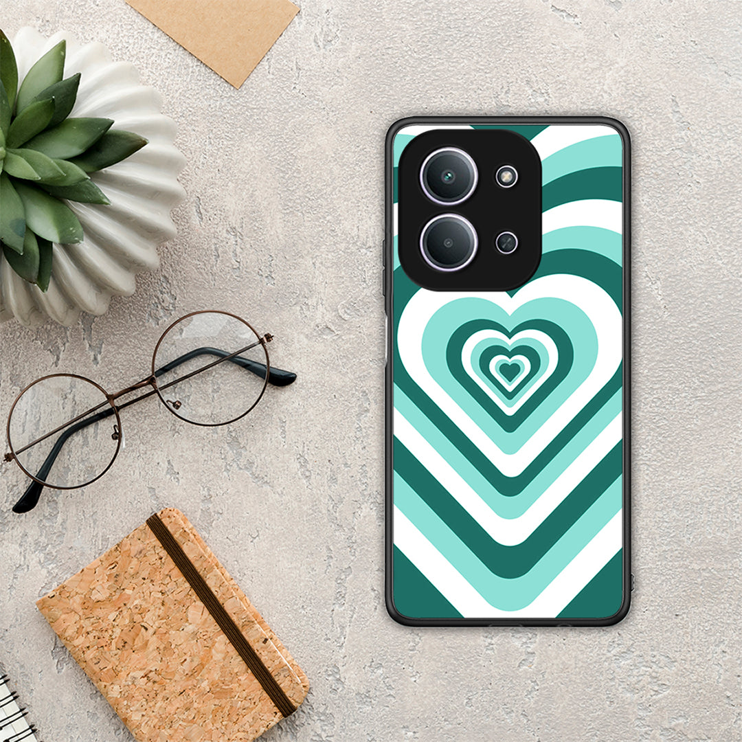 Green Hearts - Xiaomi Redmi 15C θήκη