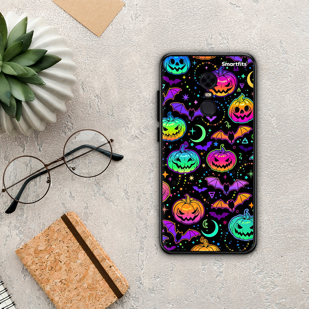 Neon Halloween - Xiaomi Redmi 5 Plus θήκη