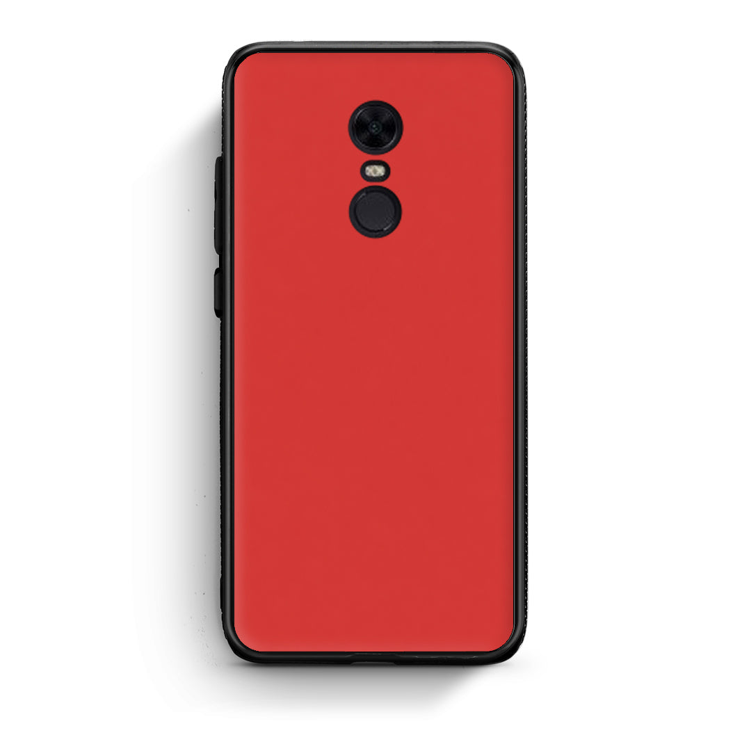 Θήκη Xiaomi Redmi 5 Plus Poppy Red από τη Smartfits με σχέδιο στο πίσω μέρος και μαύρο περίβλημα | Xiaomi Redmi 5 Plus Poppy Red case with colorful back and black bezels