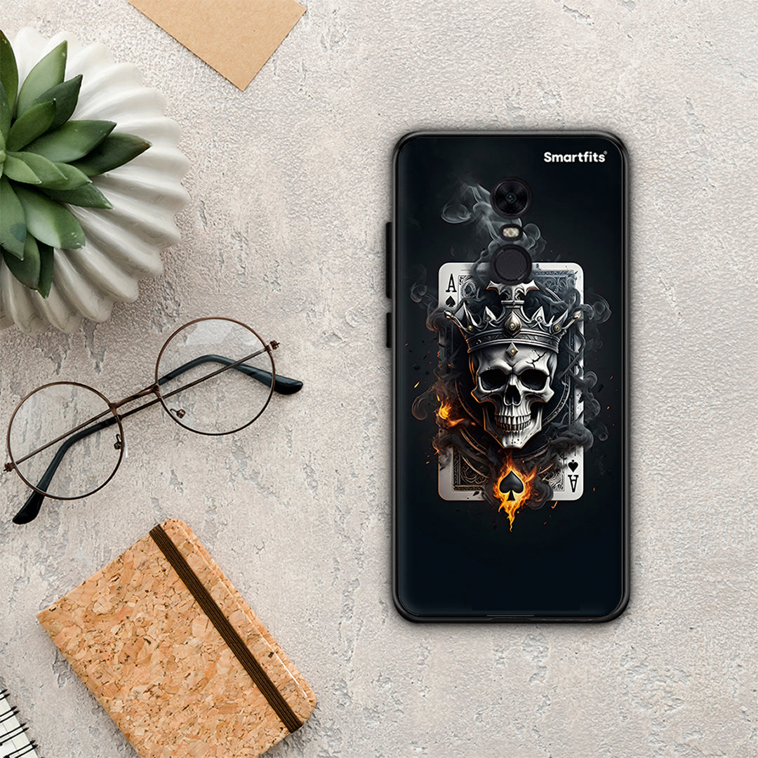 Skull King Ace - Xiaomi Redmi 5 Plus θήκη