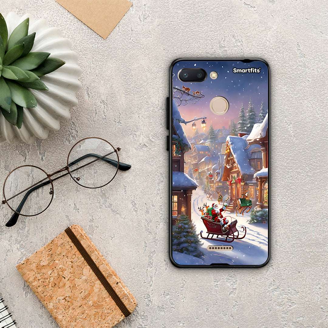 Christmas Snow - Xiaomi Redmi 6 θήκη