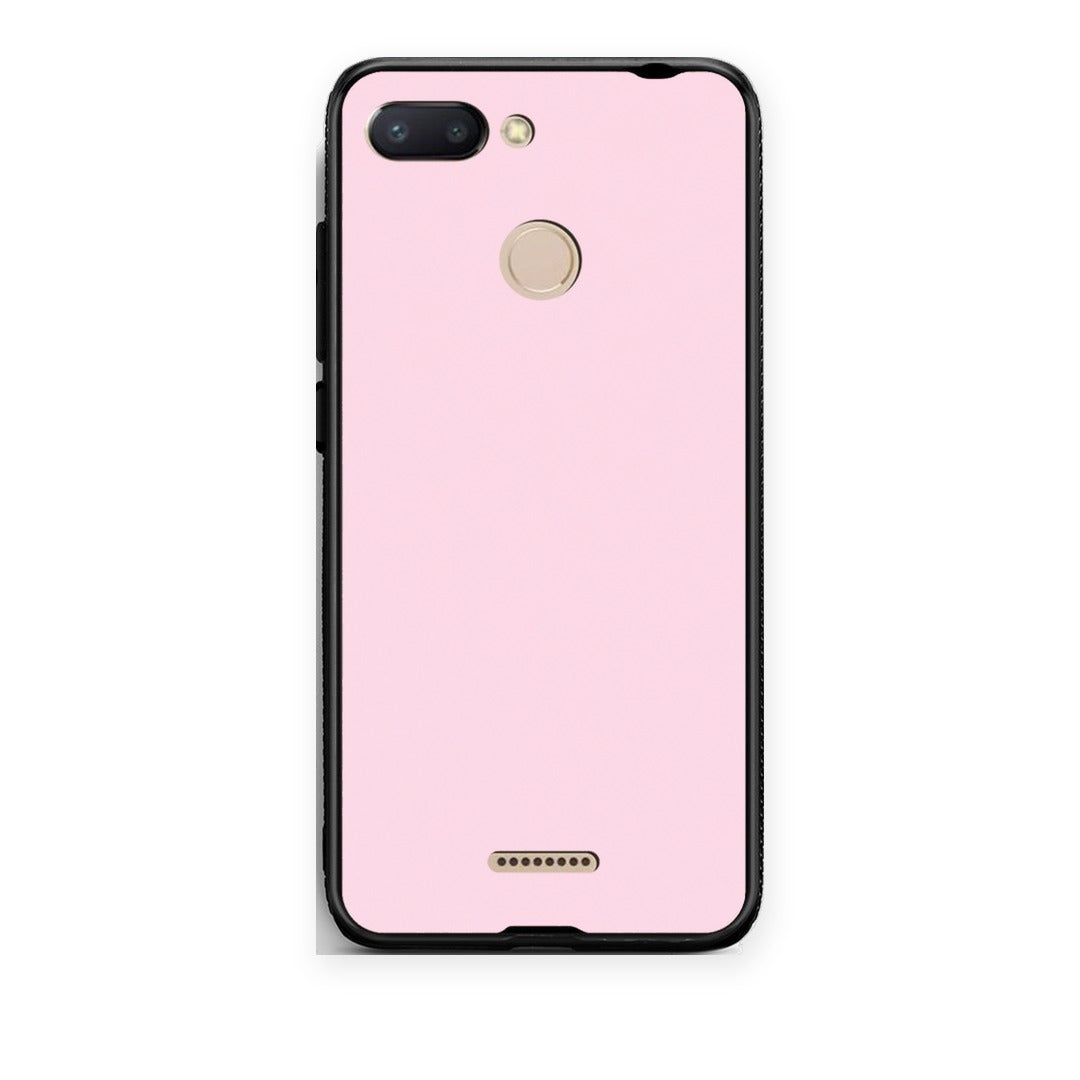 Θήκη Xiaomi Redmi 6 Pale Pink από τη Smartfits με σχέδιο στο πίσω μέρος και μαύρο περίβλημα | Xiaomi Redmi 6 Pale Pink case with colorful back and black bezels