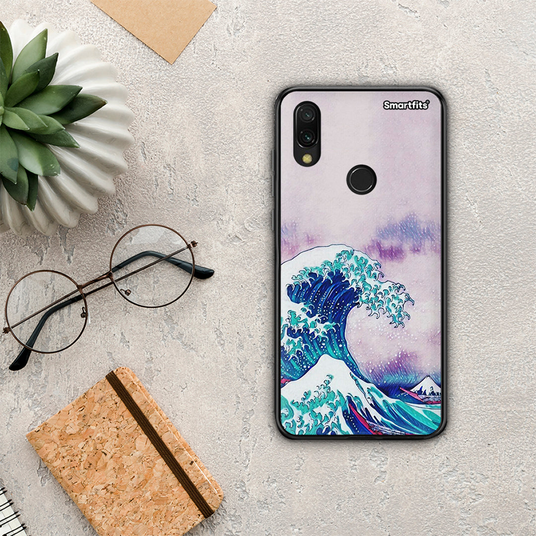 Blue Waves - Xiaomi Redmi 7 θήκη