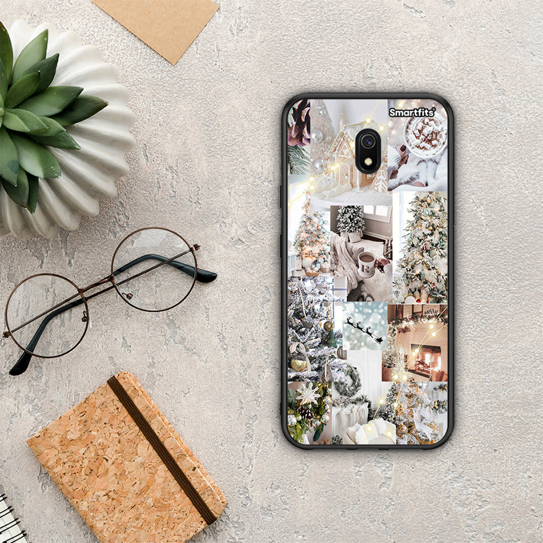 White Christmas - Xiaomi Redmi 8A θήκη