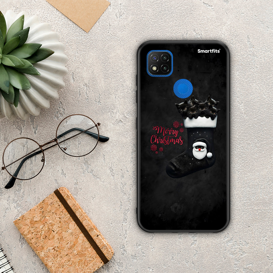 Merry Cat Christmas - Xiaomi Redmi 9C θήκη