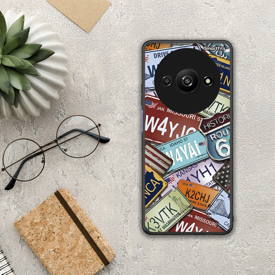 Car Plates - Xiaomi Redmi A3 θήκη