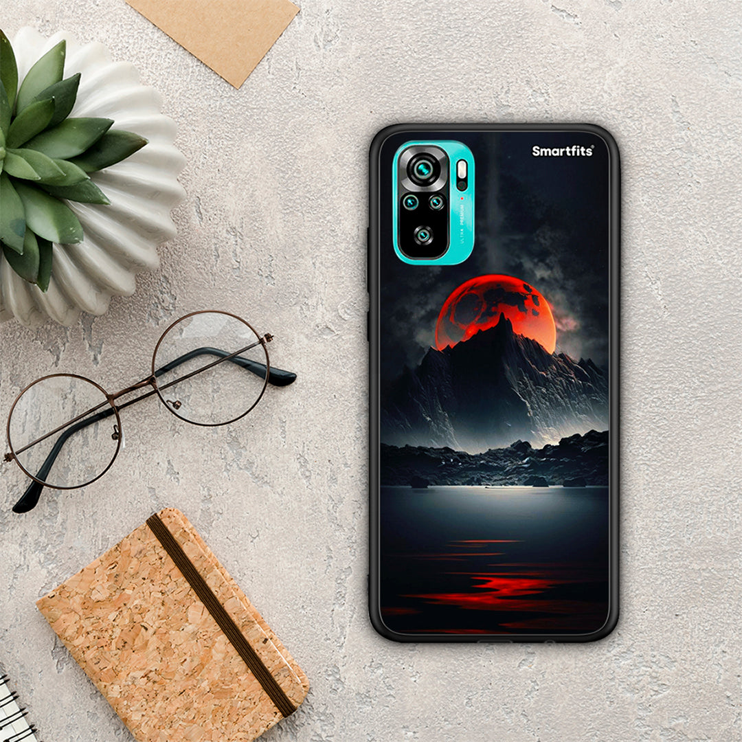 Red Full Moon - Xiaomi Poco M5s θήκη