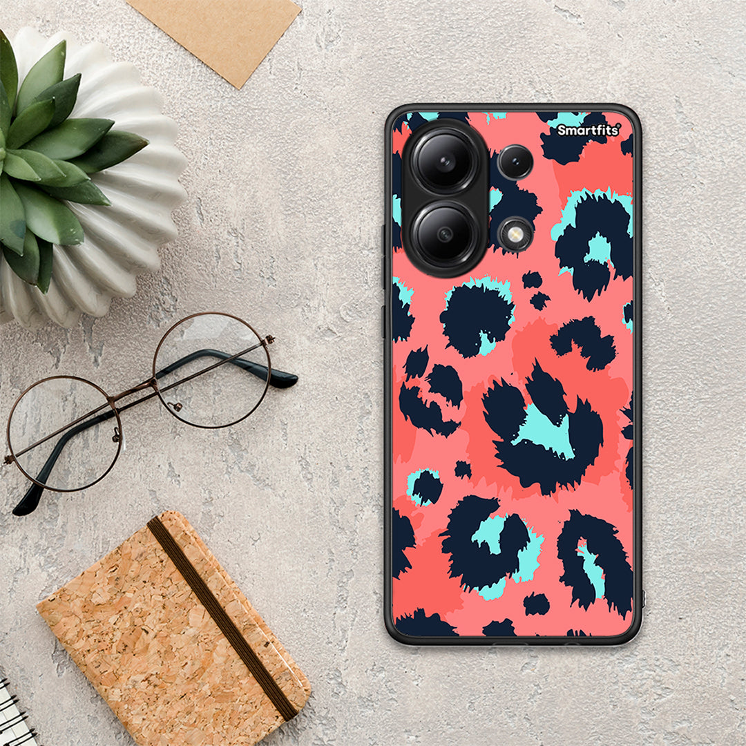 Animal Pink Leopard - Xiaomi Redmi Note 13 4G θήκη