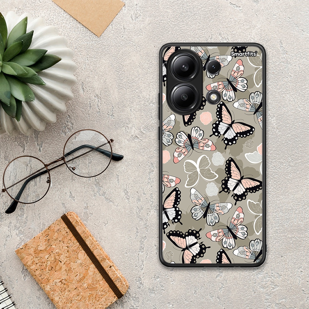 Boho Butterflies - Xiaomi Redmi Note 13 4G θήκη
