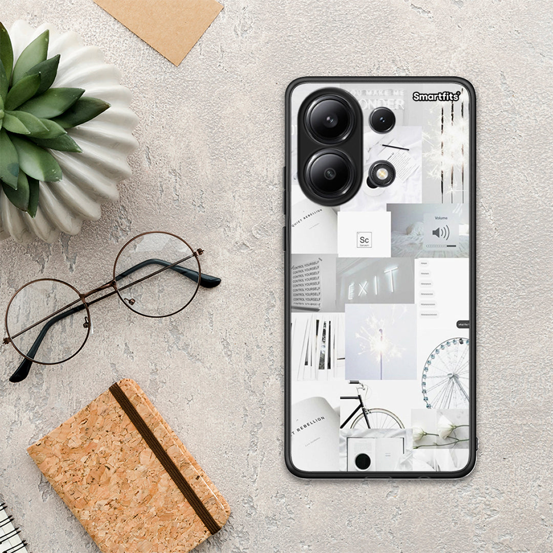 Collage Make Me Wonder - Xiaomi Redmi Note 13 4G θήκη