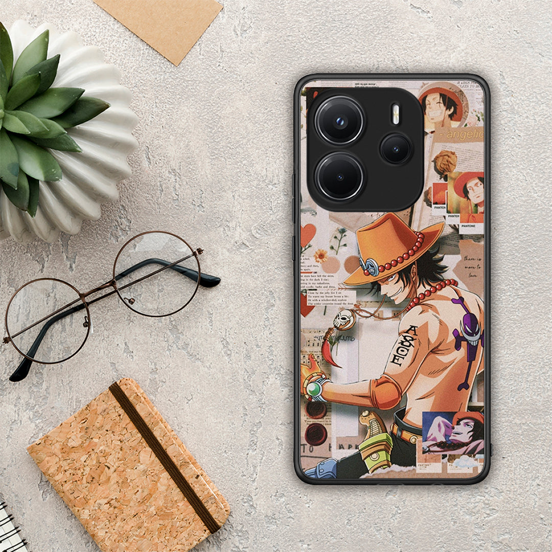Anime Collage - Xiaomi Redmi Note 14 4G θήκη