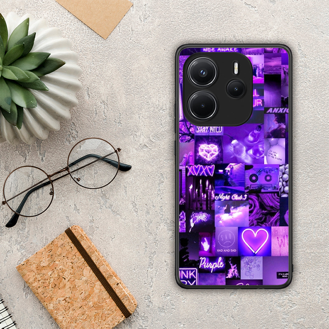 Collage Stay Wild - Xiaomi Redmi Note 14 4G θήκη