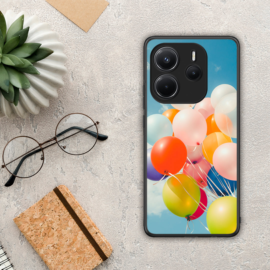 Colorful Balloons - Xiaomi Redmi Note 14 4G θήκη