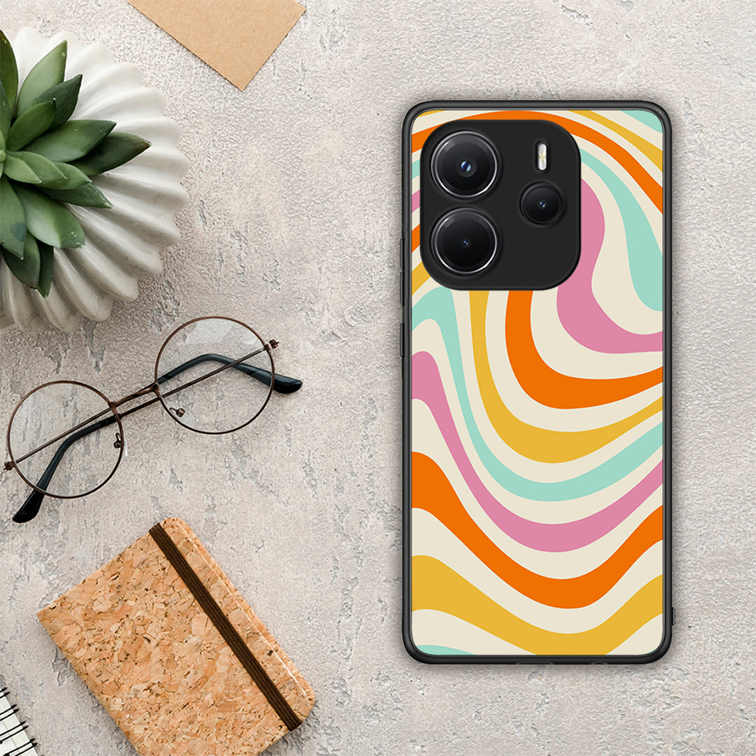 Colourful Waves - Xiaomi Redmi Note 14 4G θήκη
