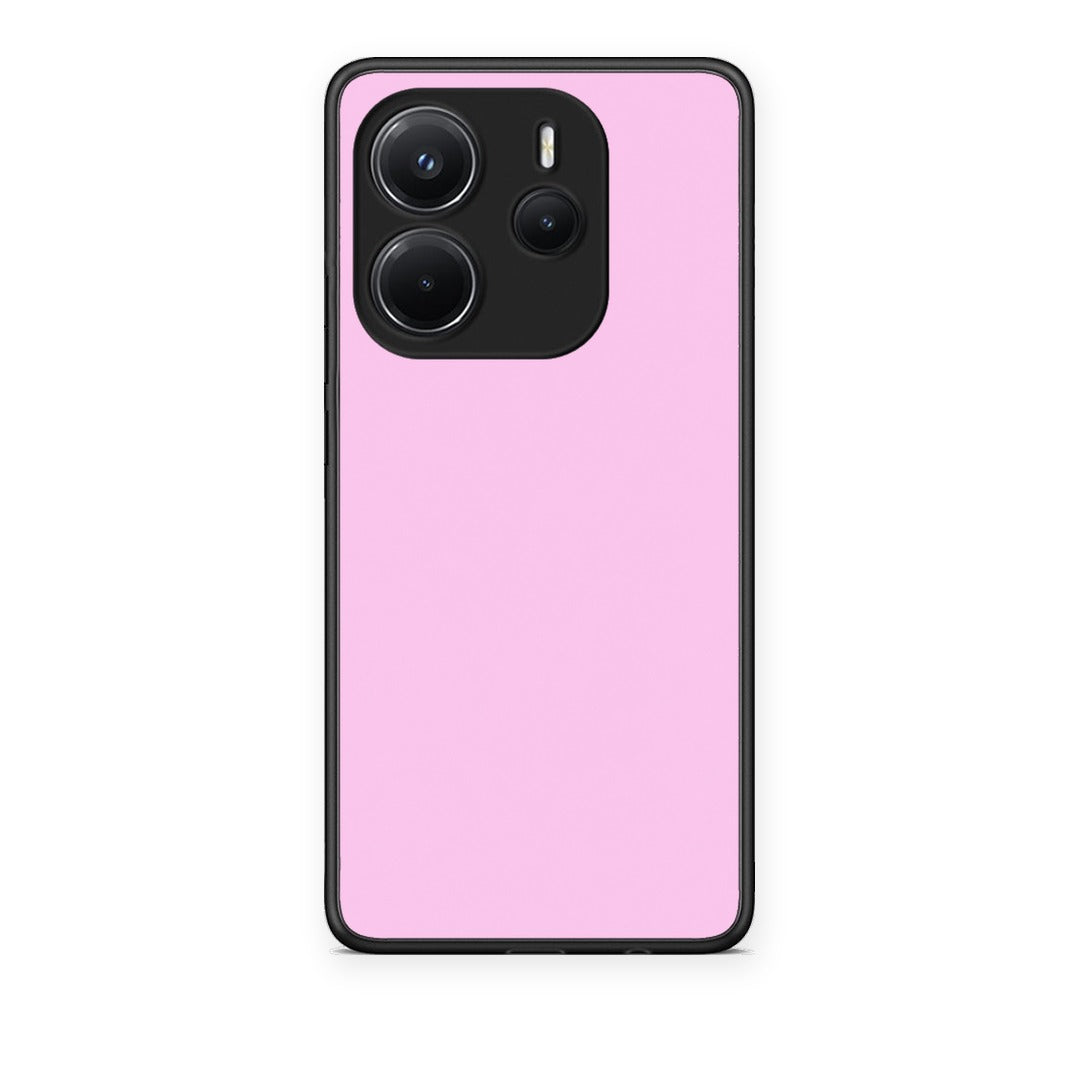 Θήκη Xiaomi Redmi Note 14 4G Cotton Candy Pink από τη Smartfits με σχέδιο στο πίσω μέρος και μαύρο περίβλημα | Xiaomi Redmi Note 14 4G Cotton Candy Pink case with colorful back and black bezels