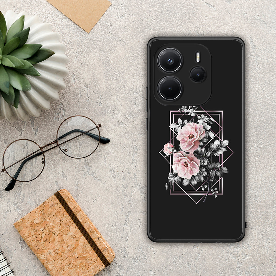 Flower Frame - Xiaomi Redmi Note 14 4G θήκη