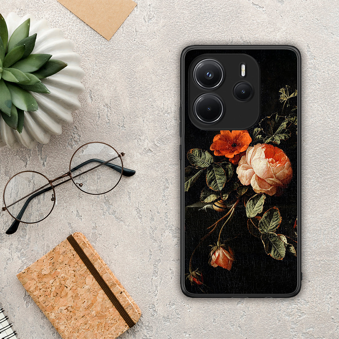 Vintage Roses - Xiaomi Redmi Note 14 4G θήκη