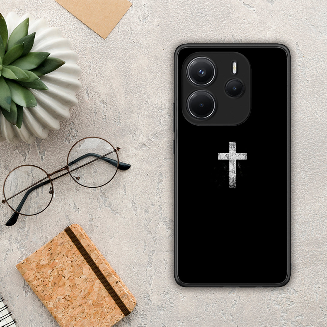 White Cross - Xiaomi Redmi Note 14 4G θήκη