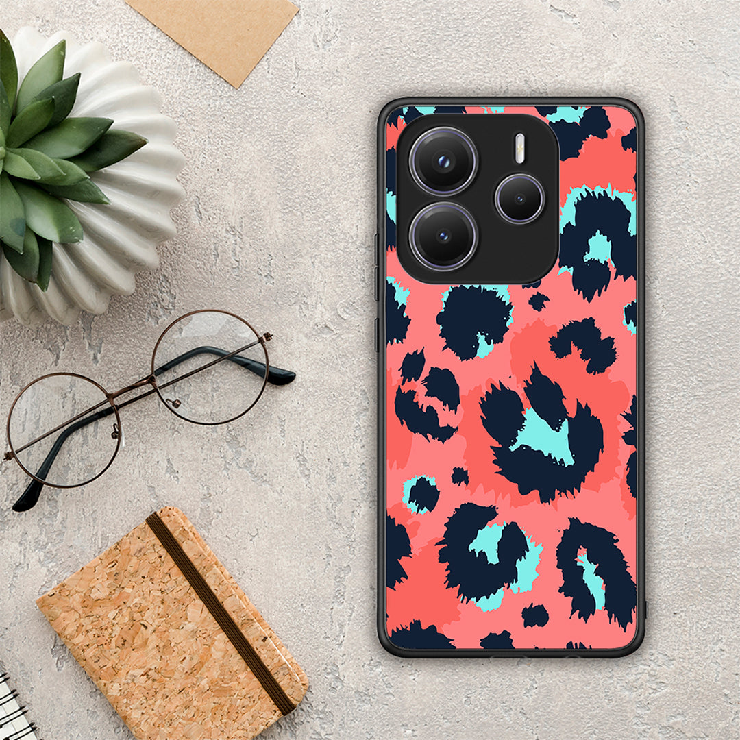 Animal Pink Leopard - Xiaomi Redmi Note 14 5G θήκη