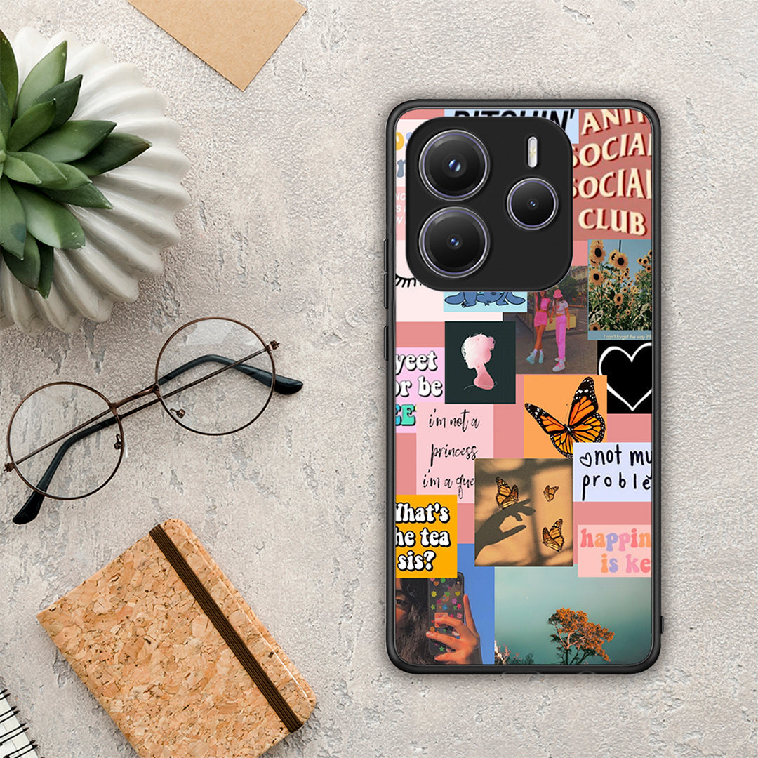 Collage Bitchin - Xiaomi Redmi Note 14 5G θήκη