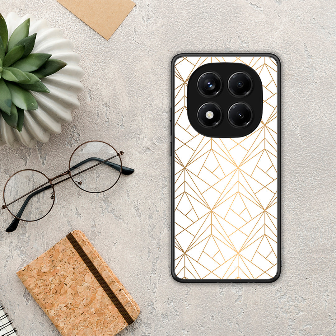 Geometric Luxury White - Xiaomi Redmi Note 14 Pro 4G θήκη