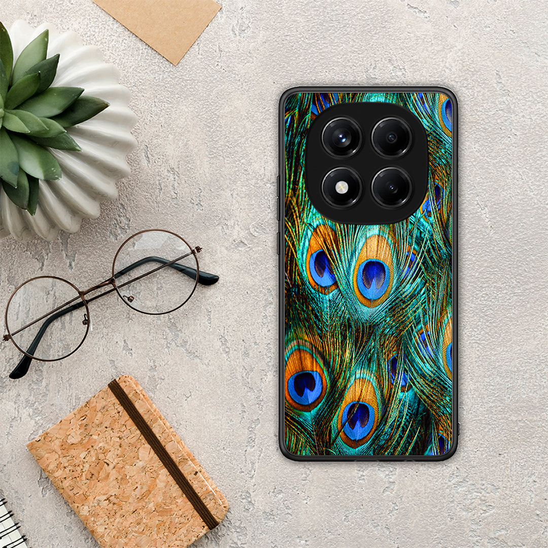 Real Peacock Feathers - Xiaomi Redmi Note 14 Pro 4G θήκη