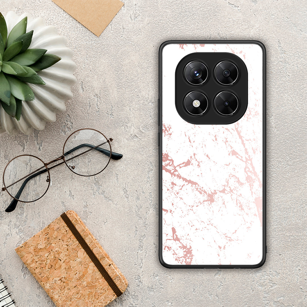 Marble Pink Splash - Xiaomi Redmi Note 14 Pro 5G / Poco X7 θήκη