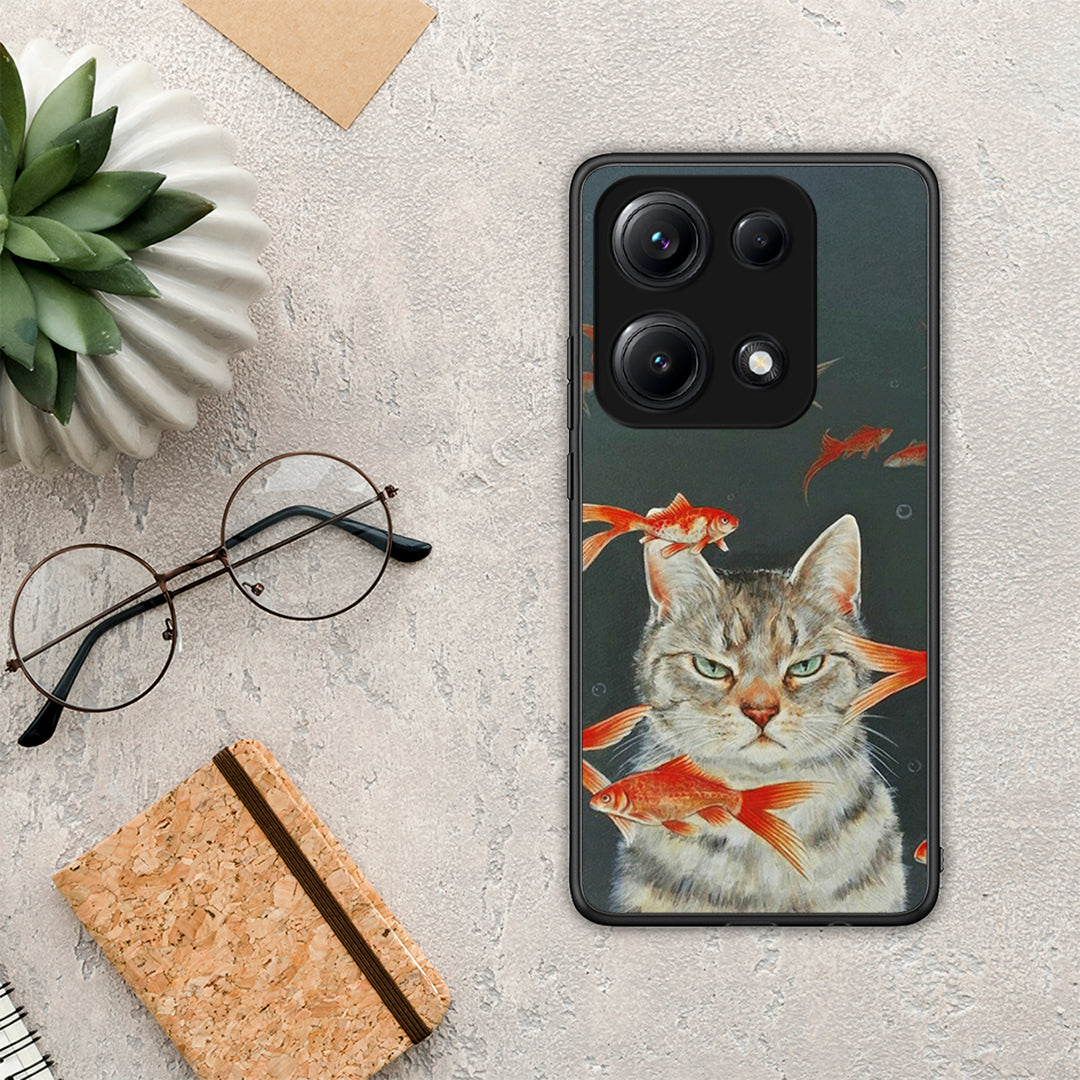 Cat Goldfish - Xiaomi Redmi Note 14S θήκη